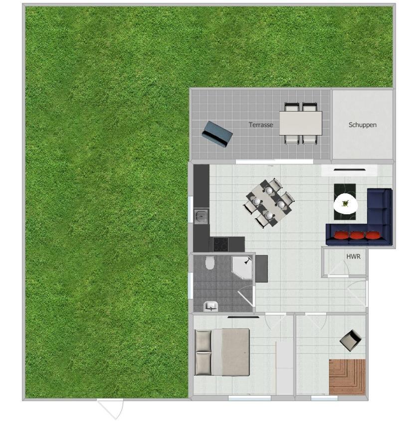 Wangeroase Apartment Schillig Exterior foto